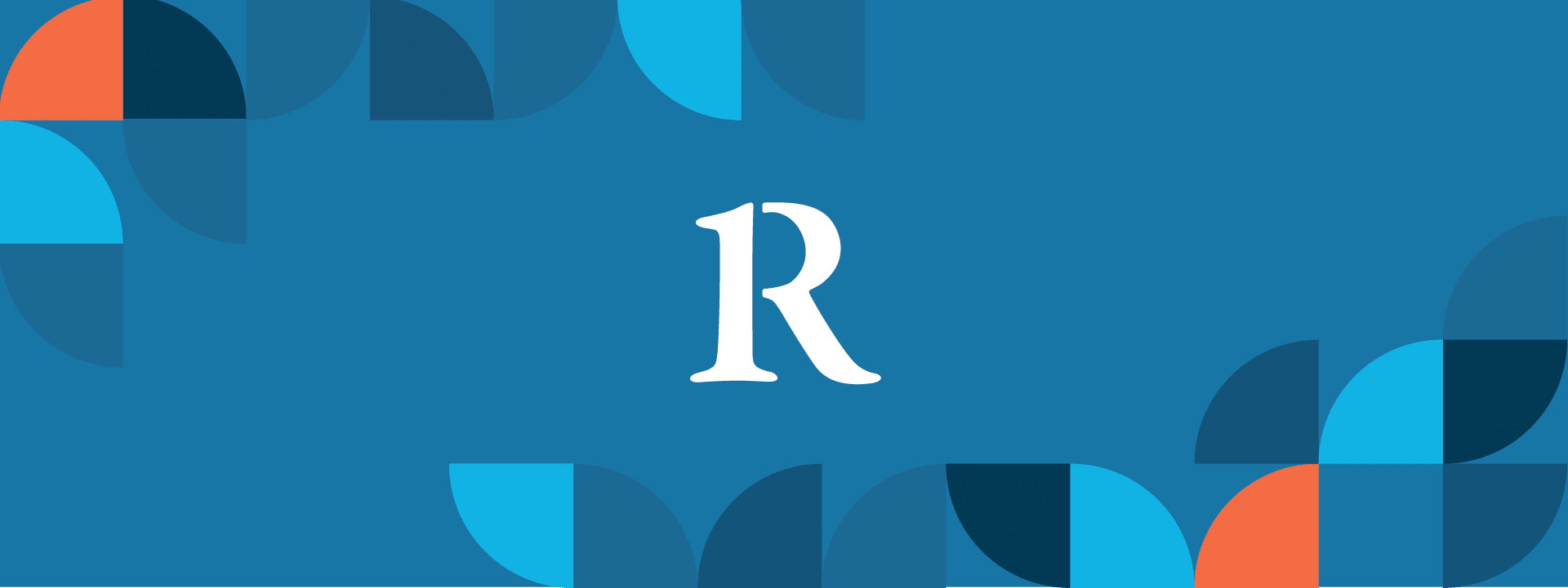 RetireeFirst Logo with a blue background