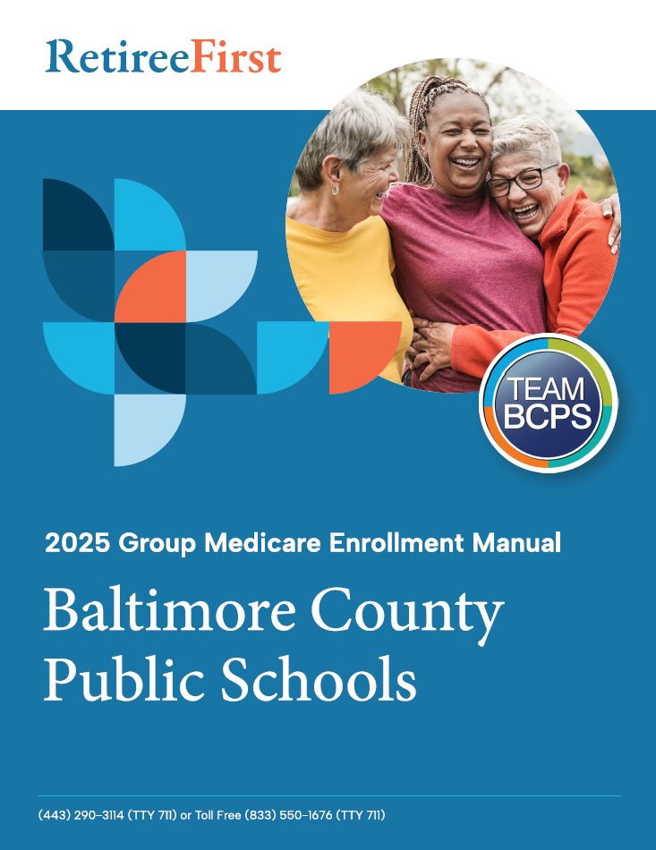retiree first BCPS plan guide 2025