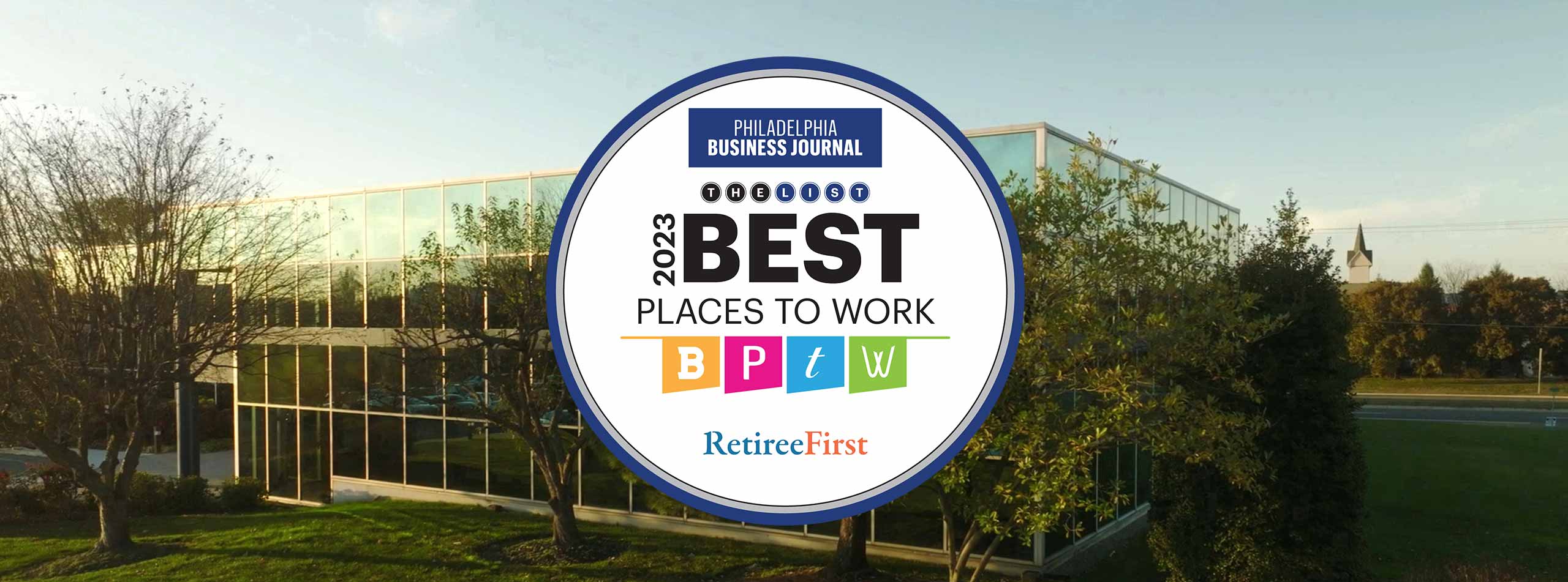 Philadelphia Business Journal 2023 Bets Places to Work Banner