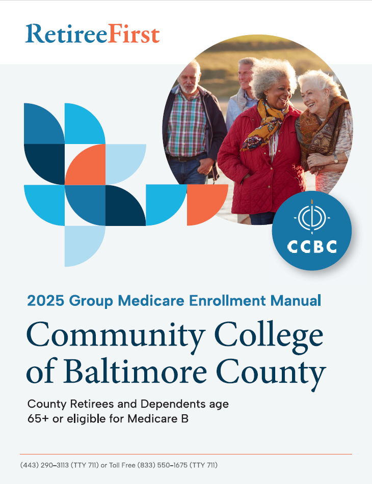 retiree first CCBC Plan Guide 2025