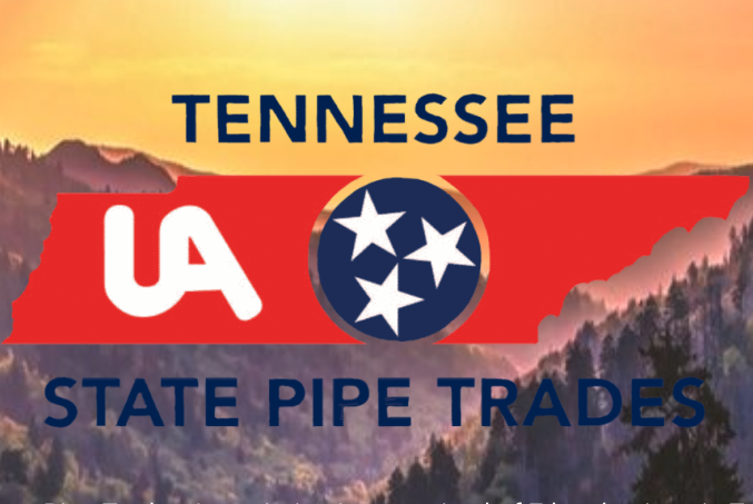 Tennessee UA state pipe trades logo