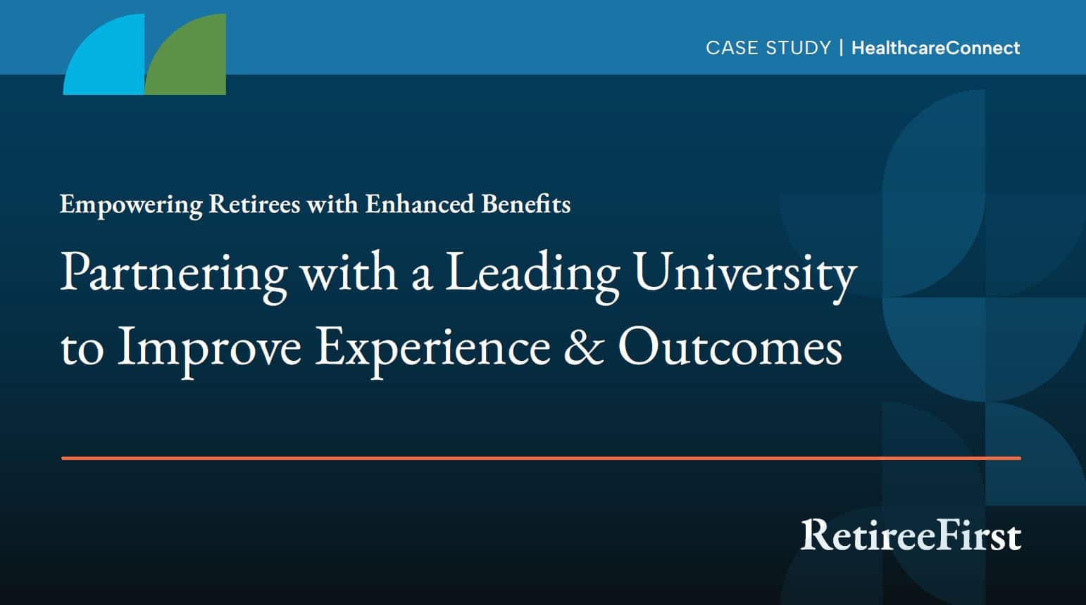 University case study cover